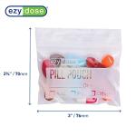 Pocket-Sized Disposable Pill Organizer - 100 Count