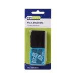 Ezy Dose Daily Travel Pill Organizer with Snap Compartments