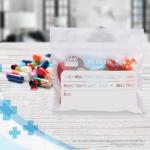 Deke Home 500 Clear Resealable Pill Bags