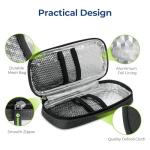 AUVON Insulin Cooler Bag with TSA Ice Packs