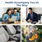 AUVON Insulin Cooler Bag with TSA Ice Packs