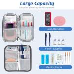 Insulin Cooler Travel Case with Ice Packs