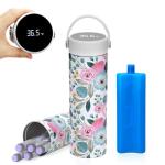 Portable Insulin Cooler Case with Temperature Display