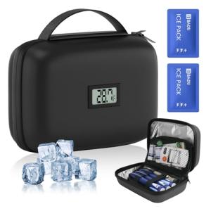 Insulin Cooler Travel Case with Temperature Display