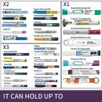 TSA Approved Insulin Pen Travel Cooler Case