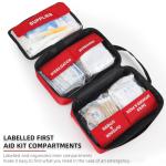 Premium Waterproof 330-Piece First Aid Kit
