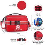 GEVOKE 500 Piece Emergency First Aid Kit