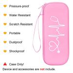 BOVKE Lightweight Travel Case for Stethoscopes - Pearl Pink