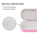 BOVKE Lightweight Travel Case for Stethoscopes - Pearl Pink