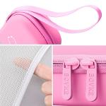 BOVKE Lightweight Travel Case for Stethoscopes - Pearl Pink
