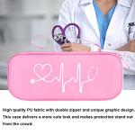 BOVKE Lightweight Travel Case for Stethoscopes - Pearl Pink