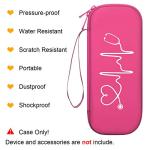 BOVKE Carrying Case for Stethoscopes - Raspberry