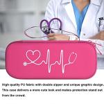 BOVKE Carrying Case for Stethoscopes - Raspberry