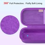BOVKE Purple Stethoscope Case with Mesh Pocket