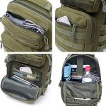Army Green Tactical Sling Backpack for Every Adventure