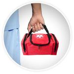 First Aid Responder Trauma Bag for Emergencies