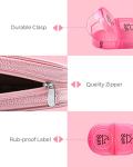 Cute Portable Pill Organizer for Women (Pink)