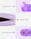 AMOOS Cute Portable Weekly Pill Organizer for Women