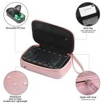 Yeloumiss Daily Pill Organizer - Pink Case