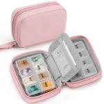 Zannaki Cute Travel Pill Organizer with 7-Day Box