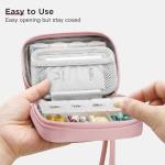 Zannaki Cute Travel Pill Organizer with 7-Day Box