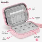 Zannaki Cute Travel Pill Organizer with 7-Day Box