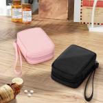 Zannaki Cute Travel Pill Organizer with 7-Day Box