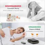 Travel-Friendly 7-Day Pill Organizer for Easy Access