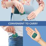 Portable 2-Compartment Pill Organizer for Travel