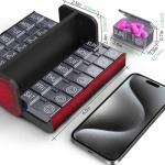 Binceen Travel Pill Organizer - 7 Day Case