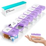 Odaro Extra Large 7-Day Pill Organizer - Purple