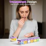 Odaro Extra Large 7-Day Pill Organizer - Purple