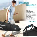 Himal Outdoors Wheeled Golf Travel Bag - Durable Design