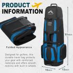 UNIHIMAL Soft Golf Travel Bag with Wheels