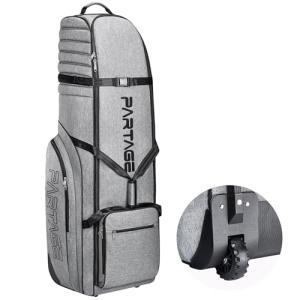 Wheeled Golf Travel Bag for Airlines - Gray