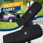 DAREKUKU Golf Travel Bag with Detachable Straps