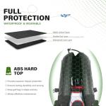 UNIHIMAL Hard Case Golf Travel Bag with Wheels