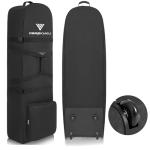 Darekuku Golf Travel Bag with Adjustable Support Rod