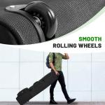 Darekuku Golf Travel Bag with Adjustable Support Rod