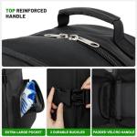 Darekuku Golf Travel Bag with Adjustable Support Rod