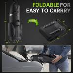 APTY Padded Golf Bag with Wheels for Travel