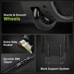 APTY Padded Golf Bag with Wheels for Travel