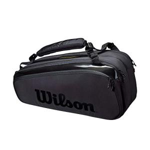 WILSON Super Tour 9 Pack Black Luggage