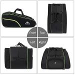 MATEIN Convertible Tennis Bag for 6 Rackets