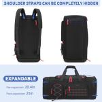 Bosstin 45L Gym Duffle Bag with Shoe Compartment