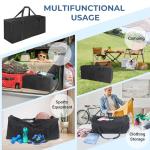 CoolBebe 32" Large Sports Duffel Bag - Black