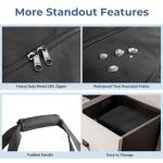 CoolBebe 32" Large Sports Duffel Bag - Black