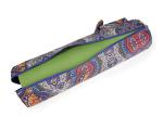 ELENTURE Adjustable Canvas Yoga Mat Tote Bag