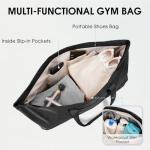 Yoga Mat Bag with Shoe Compartment and Wet Pocket