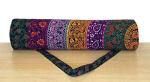 Purple Yoga Mat Bag with Storage Pockets